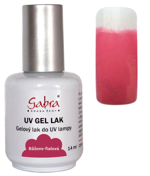 UV gel lak GABRA 18 růžovo fialová 14 ml | NEHTOVÁ MODELÁŽ - Gel laky UV gel lak GABRA 18 růžovo fialová 14 ml | NEHTOVÁ MODELÁŽ - Gel laky